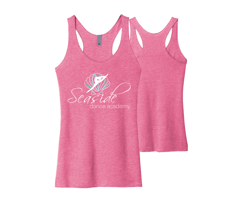 Seaside Dance - DTF | Next Level Apparel® Women's Tri-Blend Racerback Tank