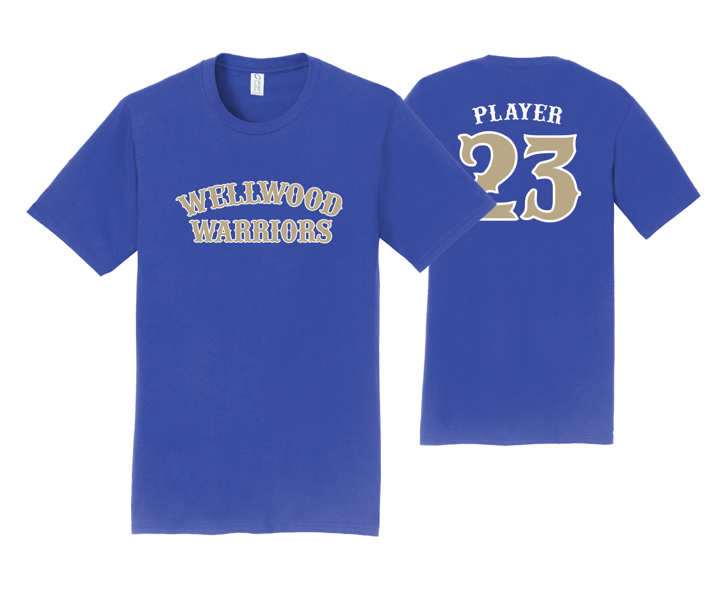Wellwood Warriors - DTF | Unisex Short Sleeve Cotton Tee