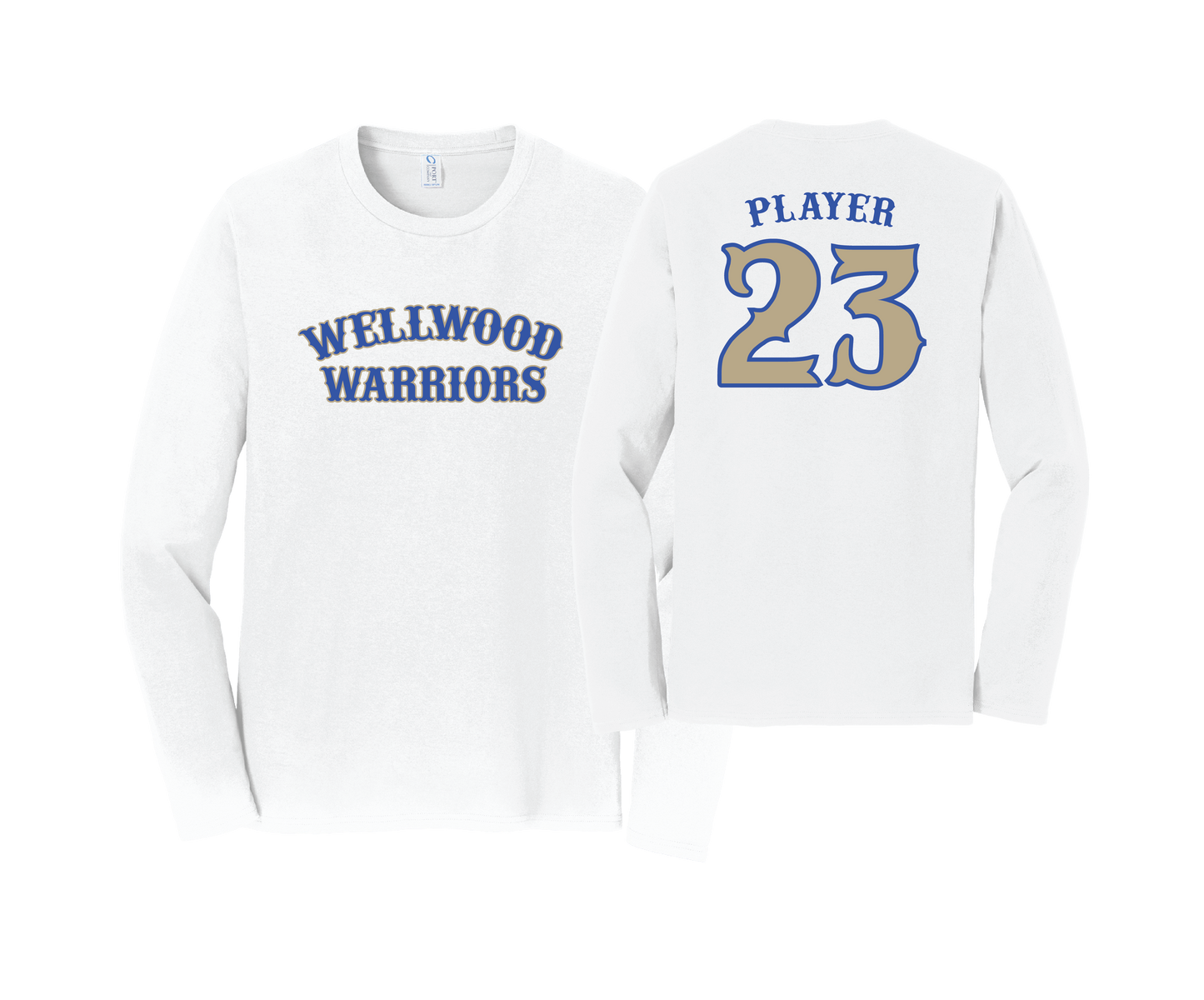 Wellwood Warriors - DTF | Unisex Long Sleeve Cotton Tee