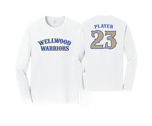 Wellwood Warriors - DTF | Unisex Long Sleeve Cotton Tee