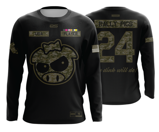 Rally Pigs - MILITARY - FDS | Long Sleeve Jersey
