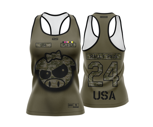 Rally Pigs - FDS | Women's Racerback