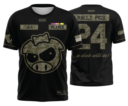 Rally Pigs - MILITARY - FDS | Short Sleeve Jersey