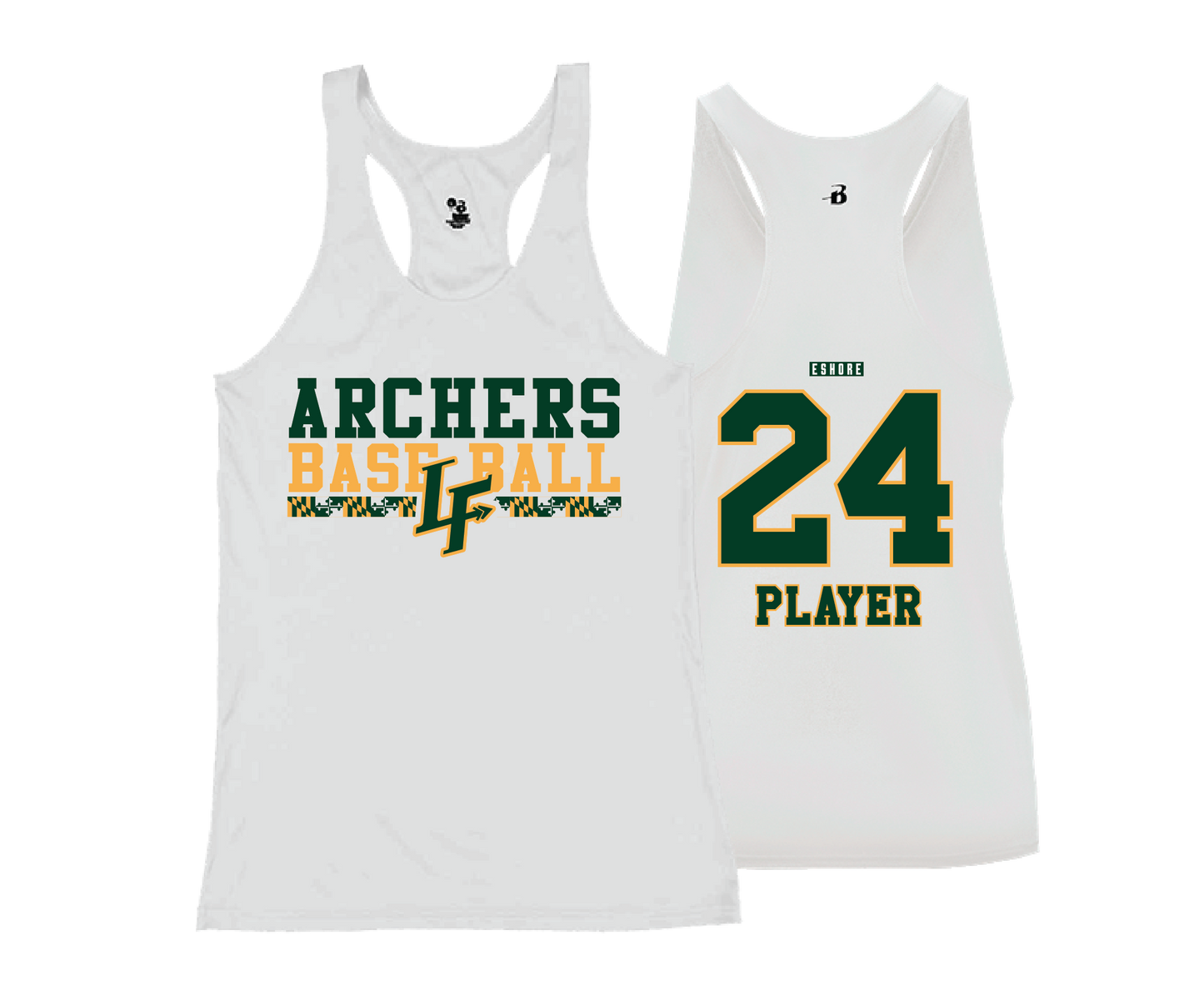 LF Archers - DTF | Women's Performance Racerback