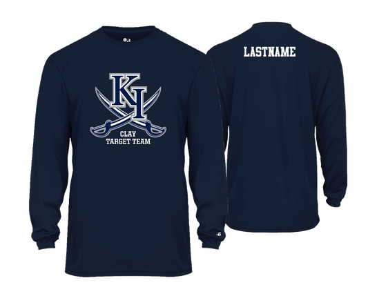 KIHS Clay Target Team - DTF | Unisex Long Sleeve Performance Tee