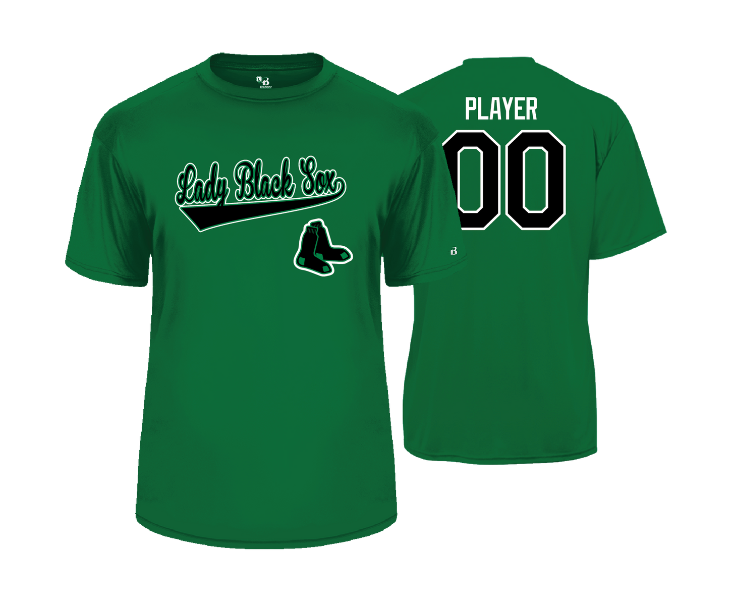 Lady Black Sox - DTF | Unisex Short Sleeve Performance Tee