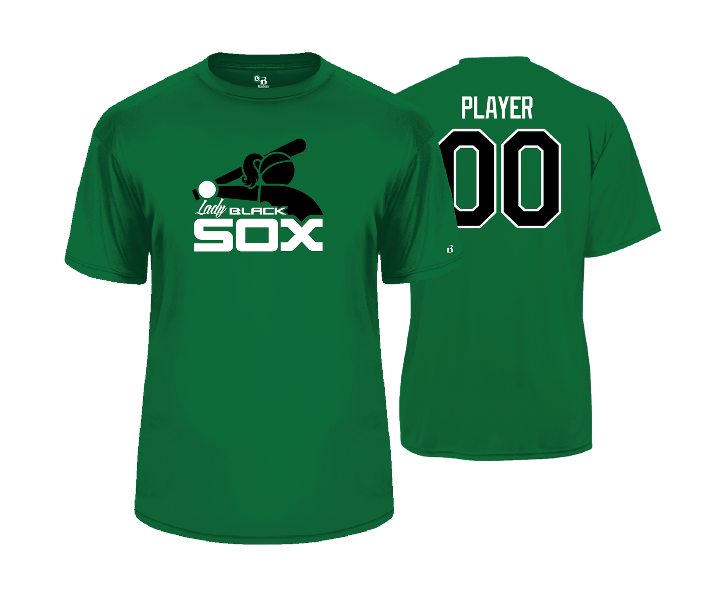 Lady Black Sox - DTF | Unisex Short Sleeve Performance Tee