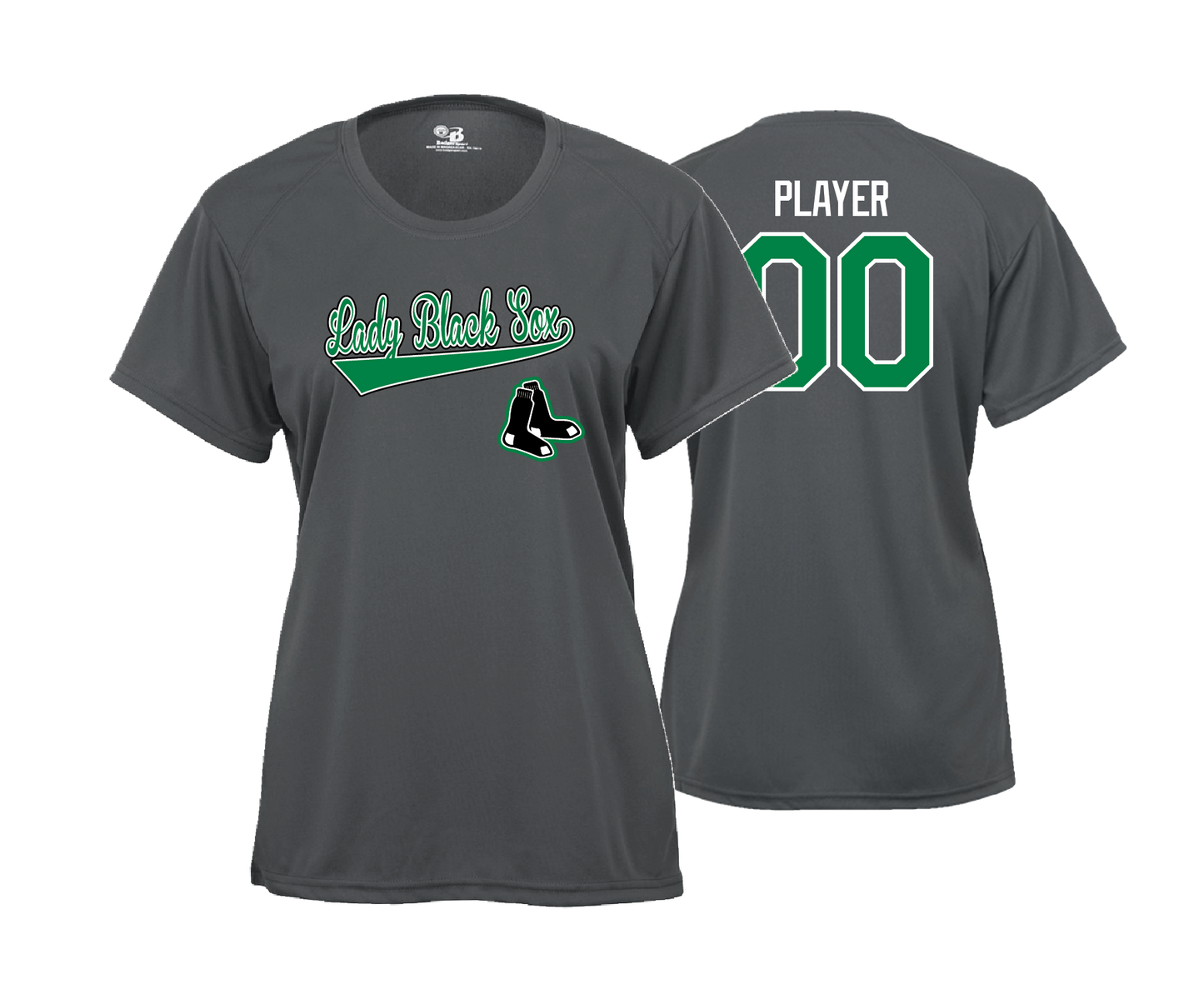 Lady Black Sox - DTF | Women's Short Sleeve Performance Tee