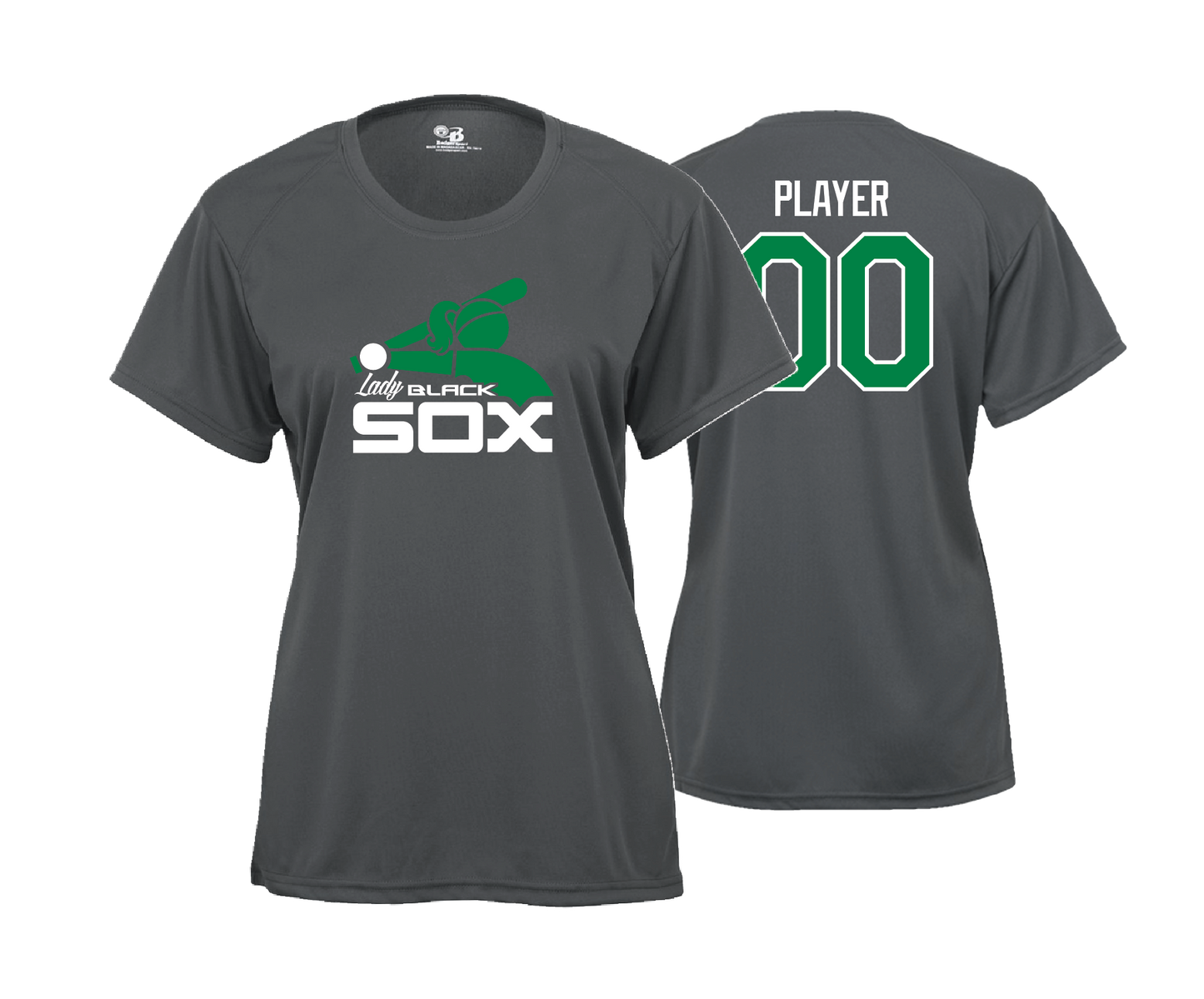 Lady Black Sox - DTF | Women's Short Sleeve Performance Tee