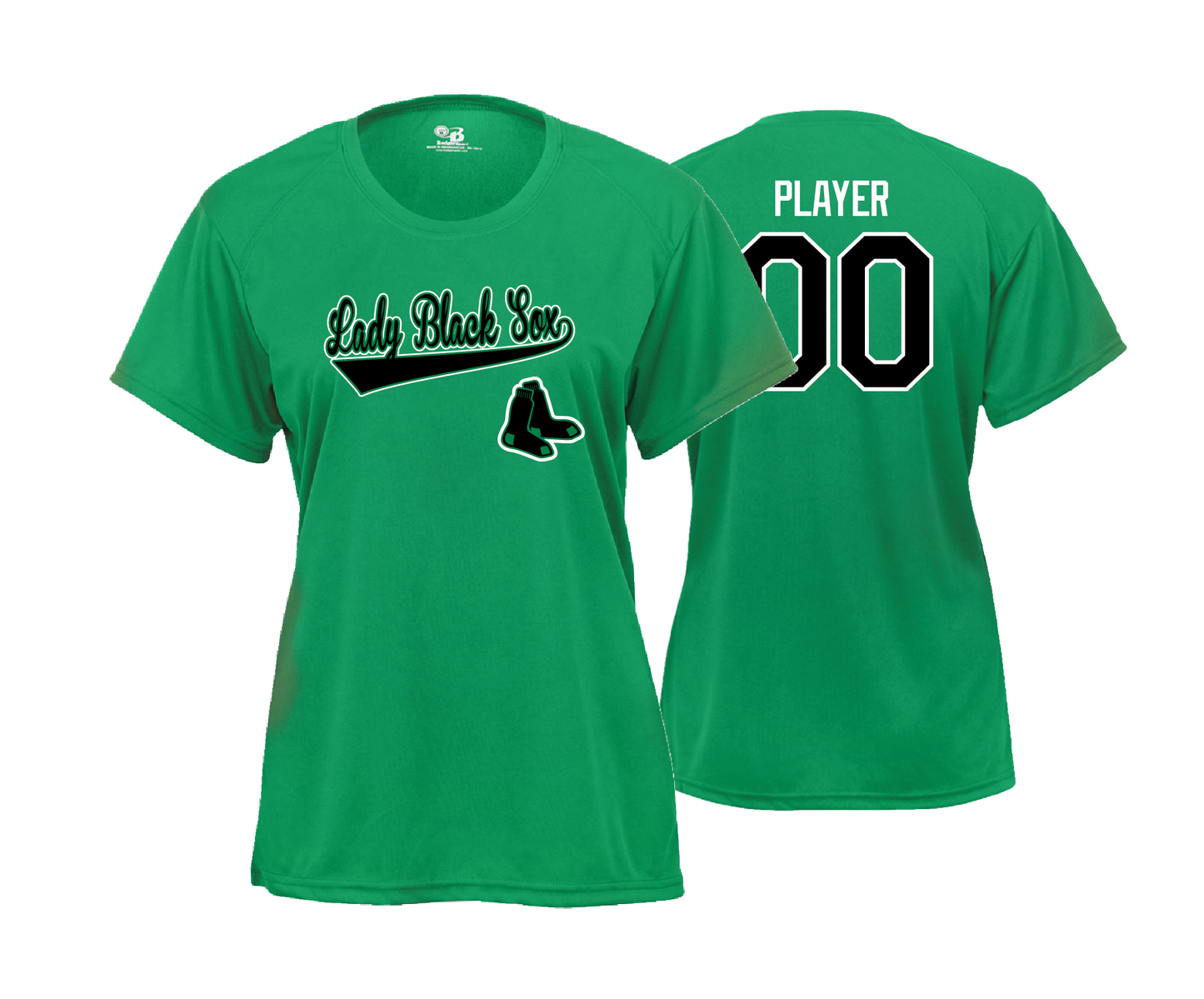 Lady Black Sox - DTF | Women's Short Sleeve Performance Tee