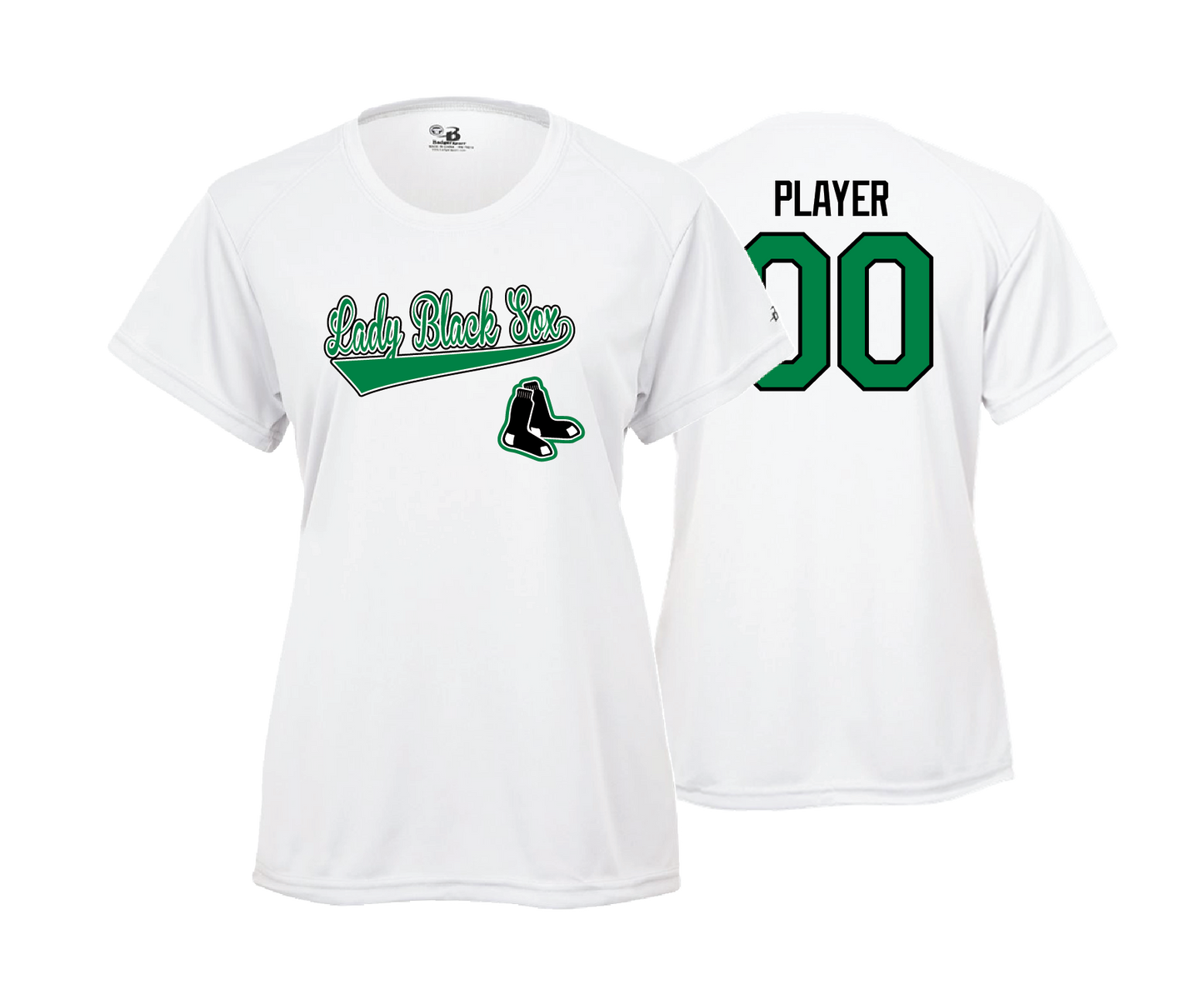 Lady Black Sox - DTF | Women's Short Sleeve Performance Tee