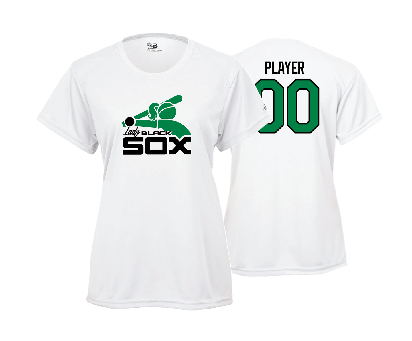 Lady Black Sox - DTF | Women's Short Sleeve Performance Tee