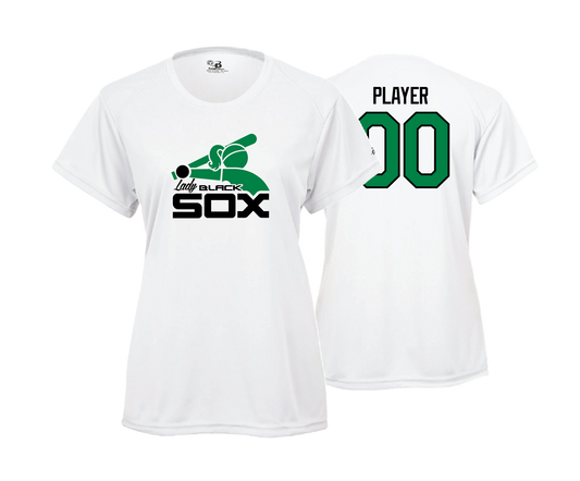 Lady Black Sox - DTF | Women's Short Sleeve Performance Tee