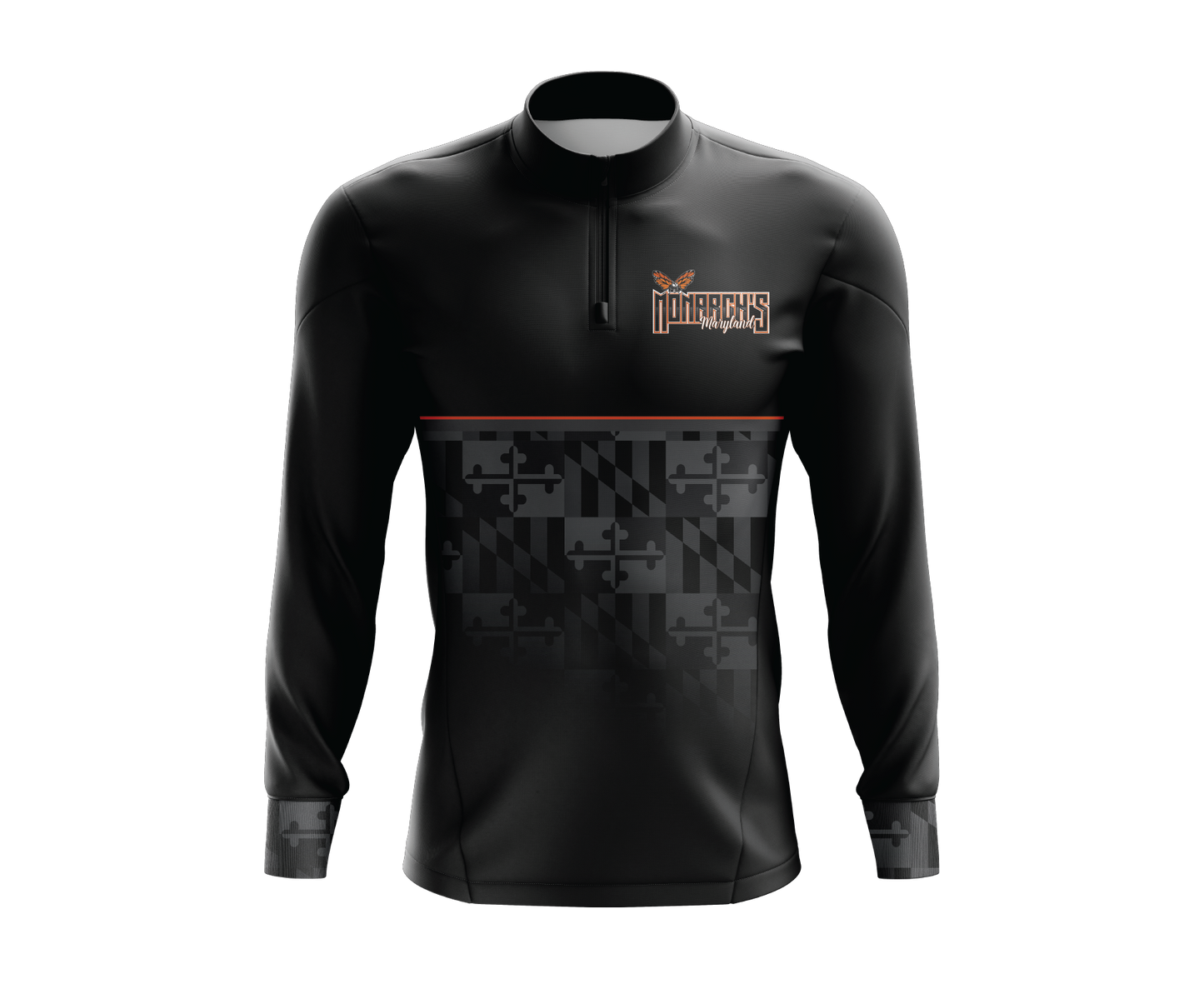Maryland Monarchs - FDS | Unisex 1/4 Zip BP Jacket