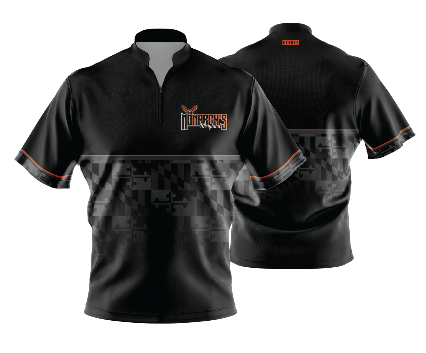 Maryland Monarchs - FDS | Unisex 1/4 Zip BP Jacket