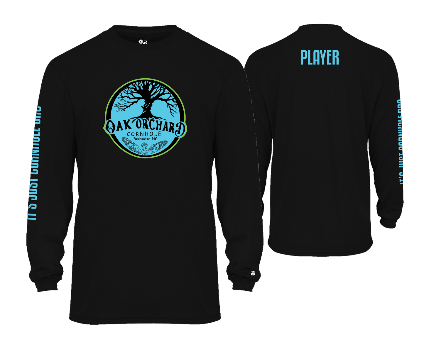 Oak Orchard Cornhole LS Tee