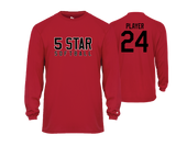 5 Star Softball LS Tee