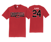 Chopticon Braves Softball - DTF | Unisex Short Sleeve Cotton Tee