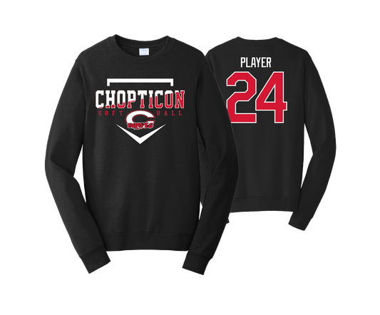 Chopticon Braves Softball - DTF | Unisex Cotton Crew Neck