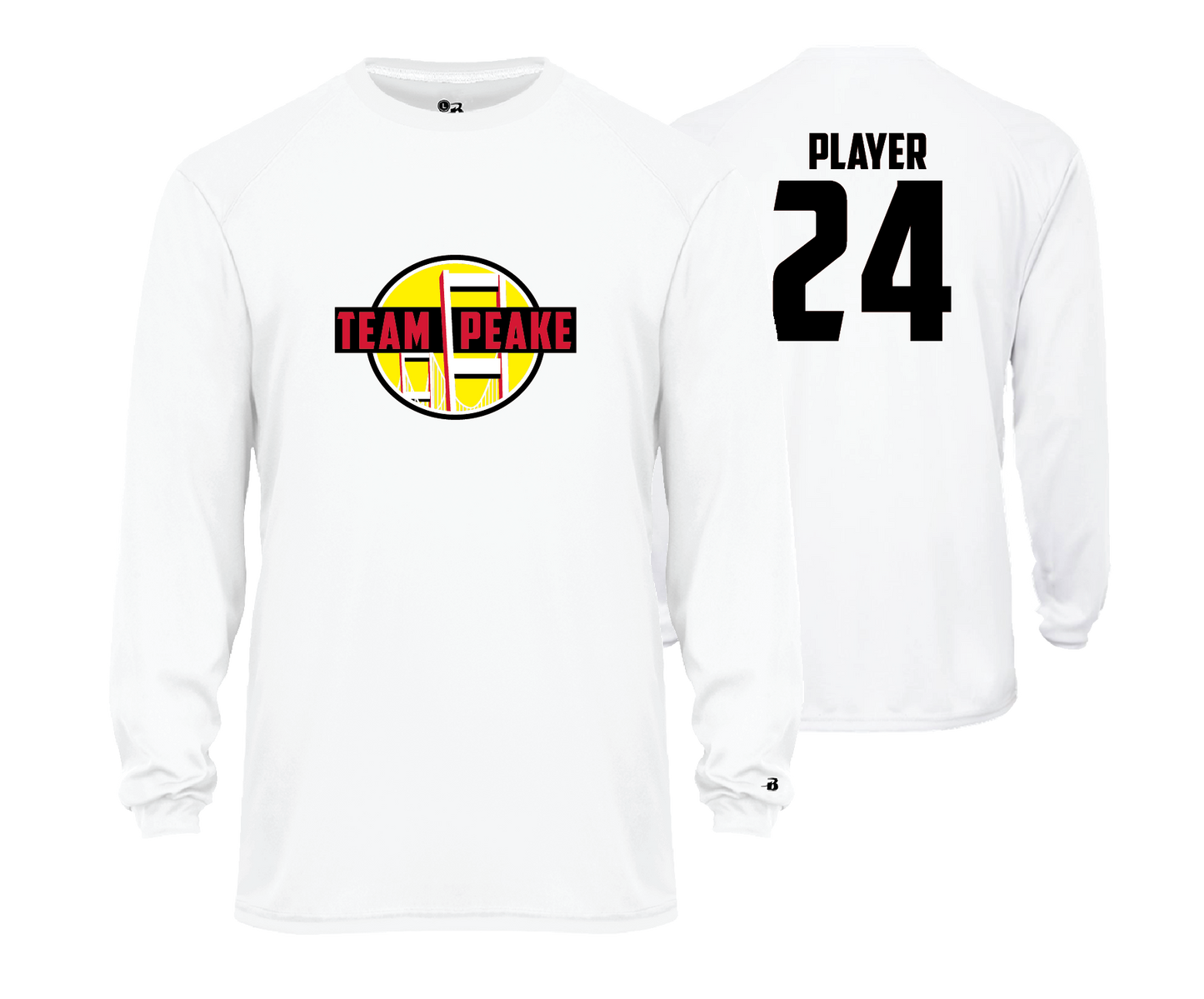 Team Peake LS Performance Tees