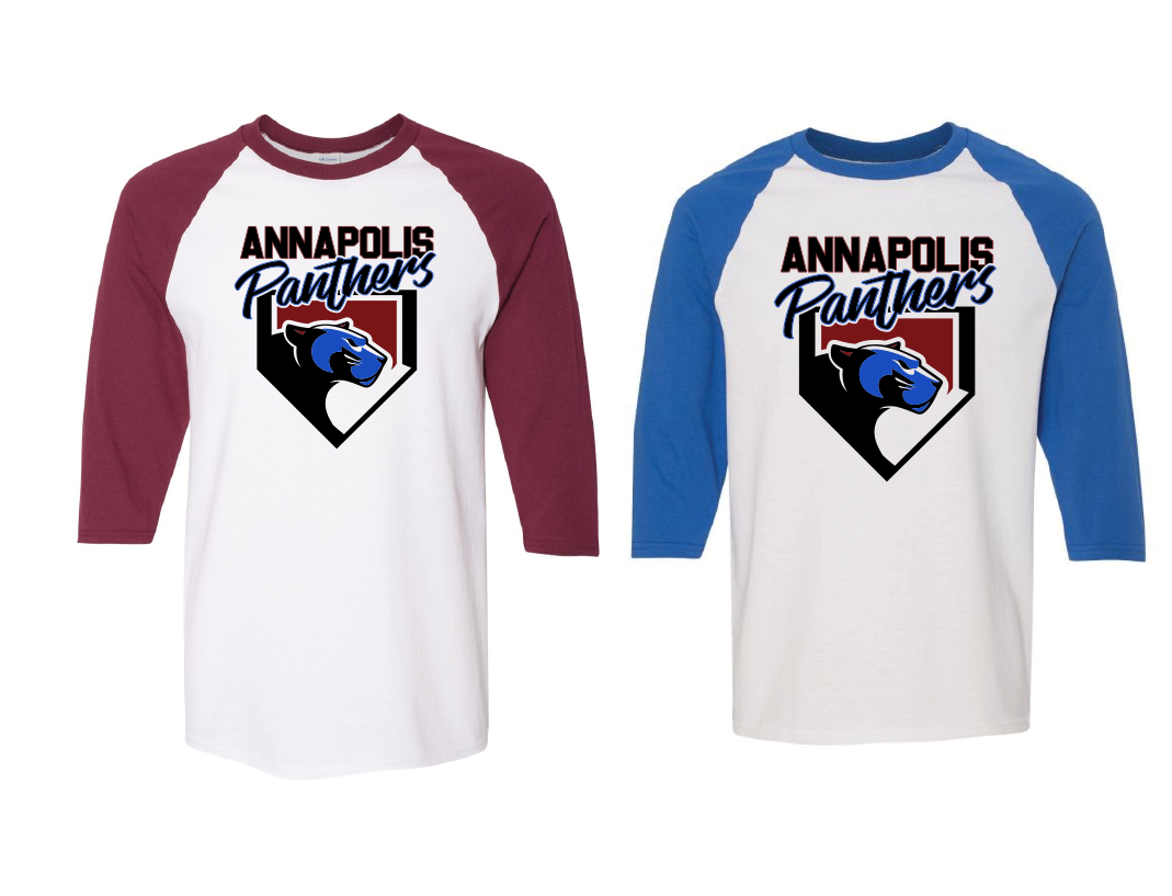 Annapolis Panthers - DTF | Unisex Performance Baseball Tee