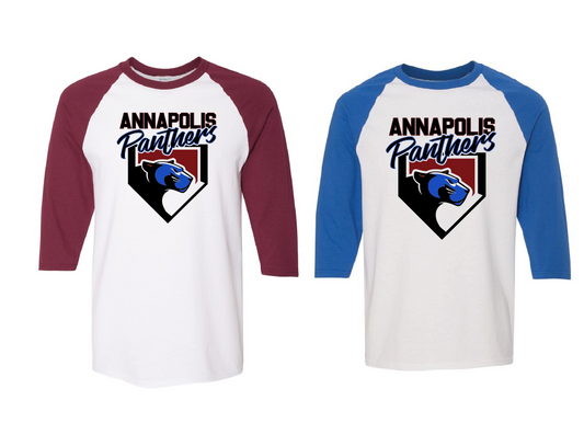 Annapolis Panthers - DTF | Unisex Performance Baseball Tee