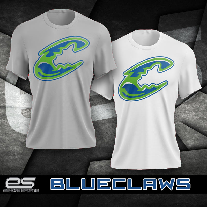 Chesapeake Blue Claws  - Semi Sub (Short Sleeve) Logo Tee