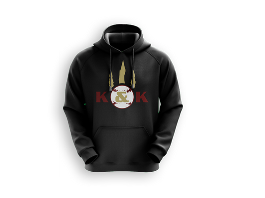 K&K Raptors - Black Hoodie