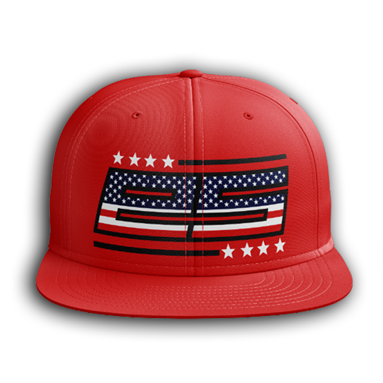 Memorial Day Buyin - Red Flexfit Hat