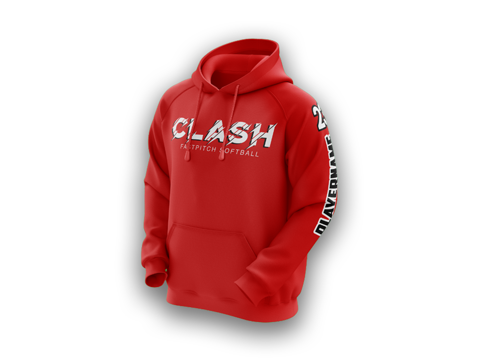 Clash - Red - FDS | Unisex Hoodie