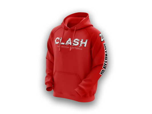Clash - Red - FDS | Unisex Hoodie